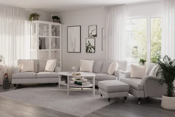 Howard Classic 2-seters Stoffsofa - Grå - Møbler - Sofaer - Howard sofa