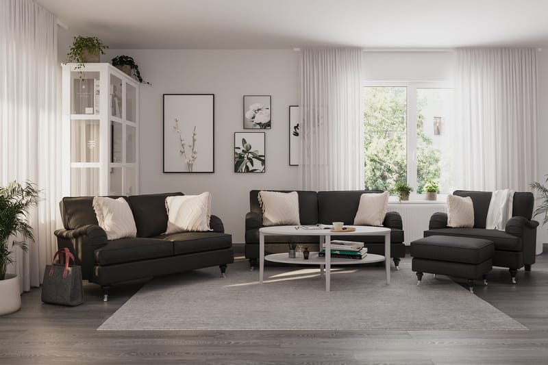 Howard Classic 2-seters Stoffsofa - Mørk grå - Møbler - Sofaer - Howard sofa