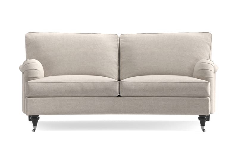 Howard Classic 2-seters Svunget Stoffsofa - Beige - Møbler - Sofaer - Howard sofa