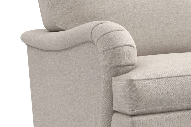 Howard Classic 2-seters Svunget Stoffsofa - Beige - Møbler - Sofaer - Howard sofa