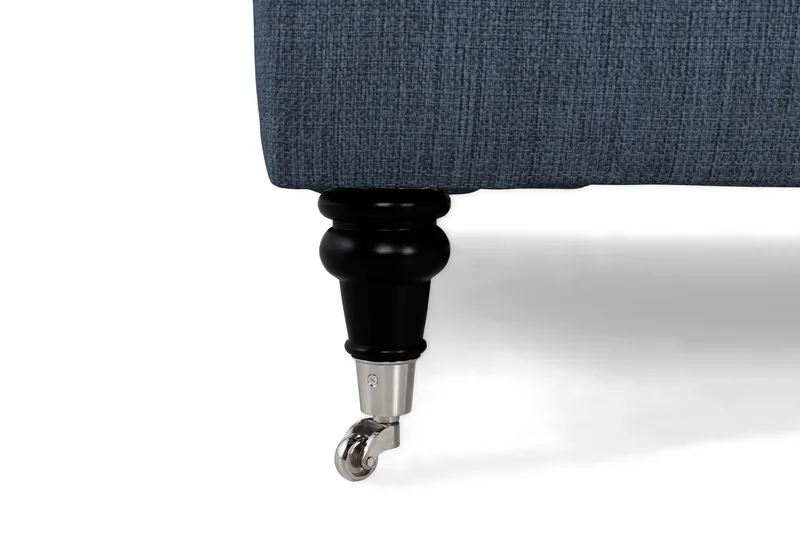 Howard Classic 2-seters Svunget Stoffsofa - Blå - Møbler - Sofaer - Howard sofa