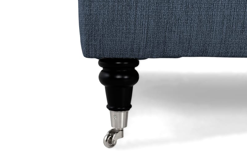 Howard Classic 2-seters Svunget Stoffsofa - Blå - Møbler - Sofaer - Howard sofa