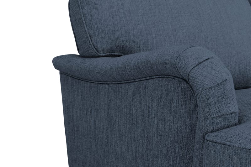 Howard Classic 2-seters Svunget Stoffsofa - Blå - Møbler - Sofaer - Howard sofa