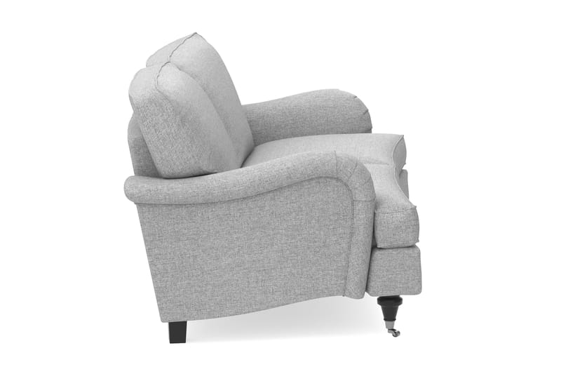 Howard Classic 2-seters Svunget Stoffsofa - Grå - Møbler - Sofaer - Howard sofa