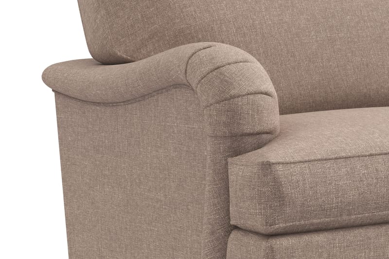Howard Classic 2-seters Svunget Stoffsofa - Mørk beige - Møbler - Sofaer - Howard sofa