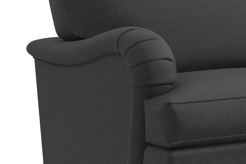 Howard Classic 2-seters Svunget Stoffsofa - Mørk grå - Møbler - Sofaer - Howard sofa
