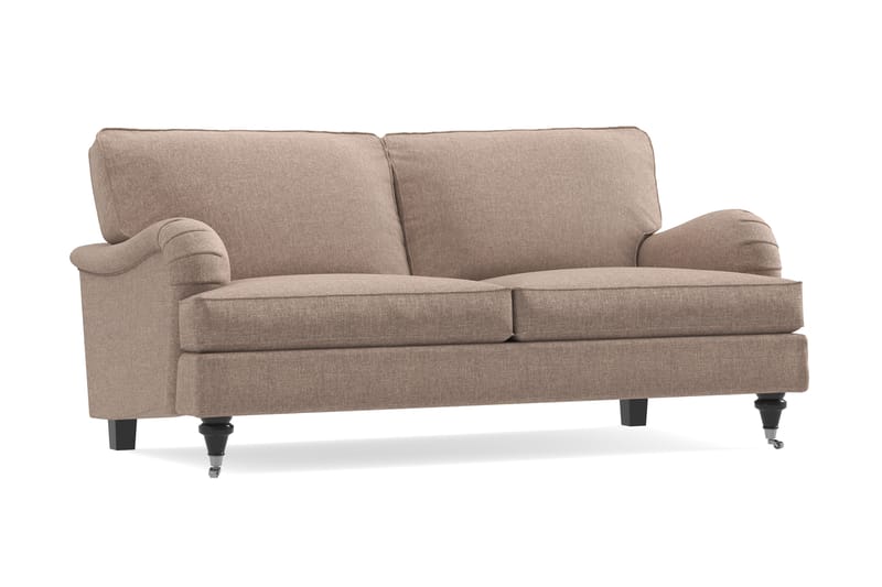 Howard Classic 3-seters Sofa - Mørk beige - Howard sofa - Sofa 3 seter