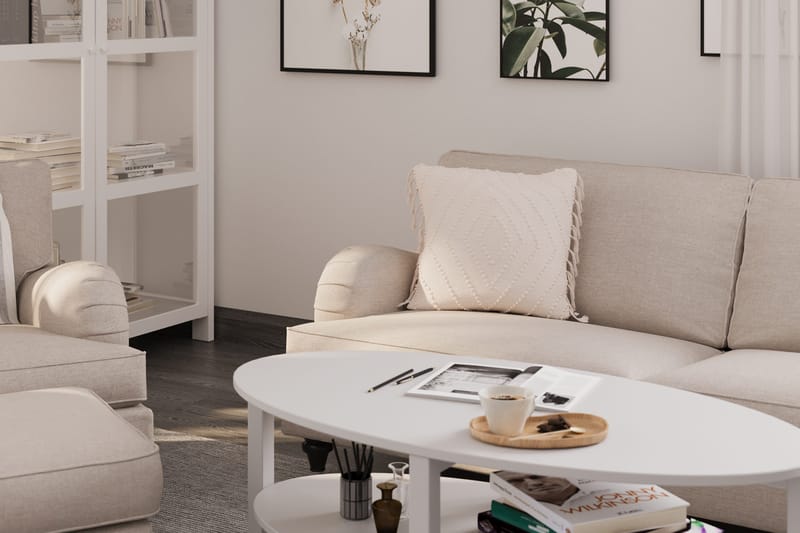 Howard Classic 3-seters Stoffsofa - Beige - Møbler - Sofaer - Howard sofa