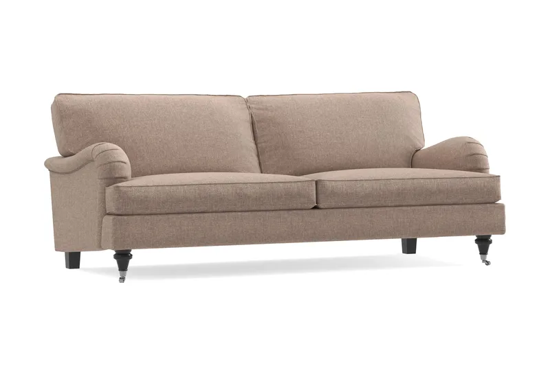 Howard Classic 3-seters Stoffsofa - Mørk beige - Møbler - Sofaer - Howard sofa