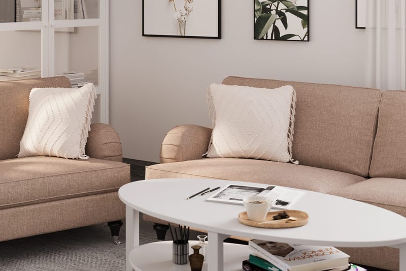 Howard Classic 3-seters Stoffsofa - Mørk beige - Møbler - Sofaer - Howard sofa