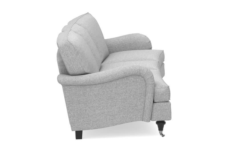 Howard Classic 3-seters Svunget Stoffsofa - Grå - Møbler - Sofaer - Howard sofa