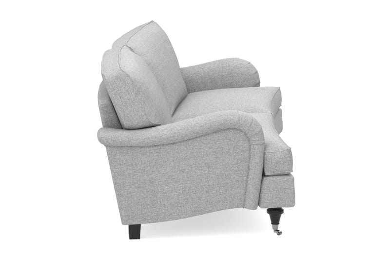 Howard Classic 3-seters Svunget Stoffsofa - Grå - Møbler - Sofaer - Howard sofa