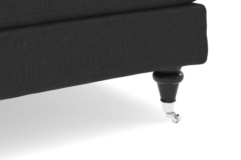 Howard Classic 3-seters Svunget Stoffsofa - Mørk grå - Møbler - Sofaer - Howard sofa