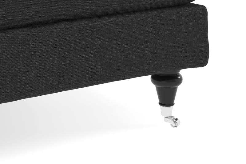 Howard Classic 3-seters Svunget Stoffsofa - Mørk grå - Møbler - Sofaer - Howard sofa