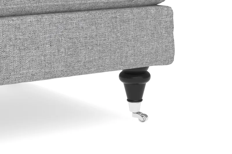 Howard Classic 6-seters L-formet Hjørnesofa i Stoff - Grå - Møbler - Sofaer - Howard sofa