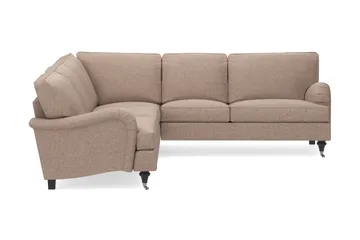 Howard Classic 6-seters L-formet Hjørnesofa i Stoff - Mørk beige - Møbler - Sofaer - Howard sofa