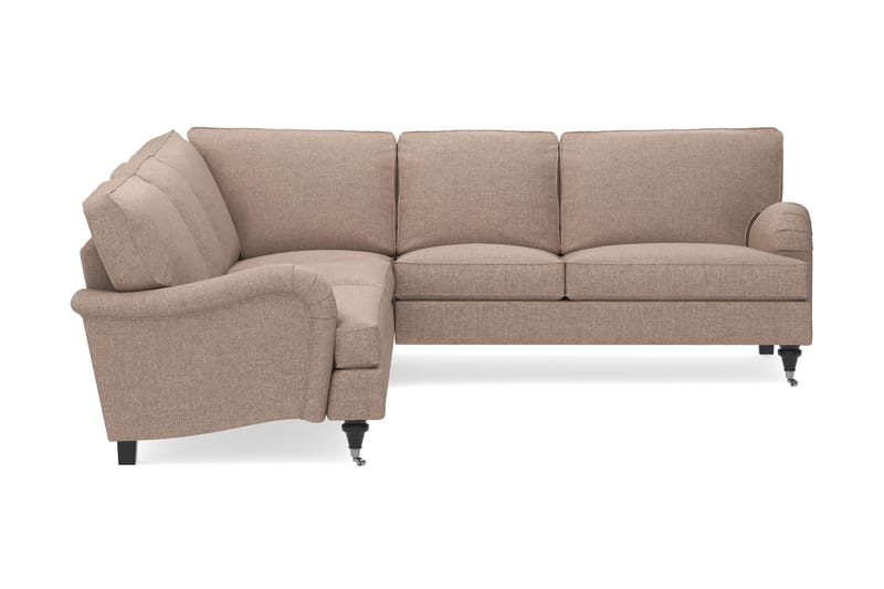 Howard Classic 6-seters L-formet Hjørnesofa i Stoff - Mørk beige - Møbler - Sofaer - Howard sofa