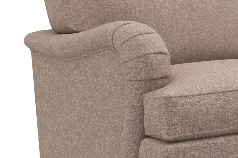 Howard Classic 6-seters L-formet Hjørnesofa i Stoff - Mørk beige - Møbler - Sofaer - Howard sofa