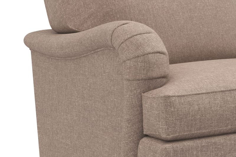 Howard Classic 6-seters L-formet Hjørnesofa i Stoff - Mørk beige - Møbler - Sofaer - Howard sofa