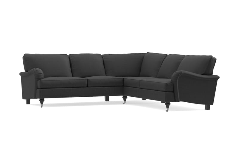 Howard Classic 6-seters L-formet Hjørnesofa i Stoff - Mørk grå - Møbler - Sofaer - Howard sofa