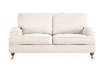 Howard Lyx 2-seters Fløyelssofa - Kremhvit - Møbler - Sofaer - Howard sofa