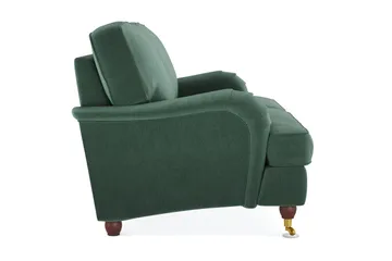 Howard Lyx 2-seters Fløyelssofa - Mørk grønn - Møbler - Sofaer - Howard sofa