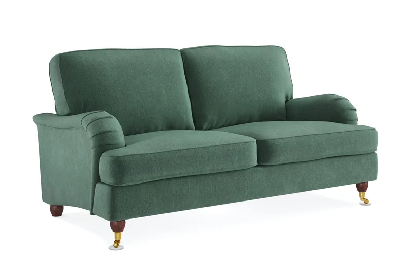 Howard Lyx 2-seters Fløyelssofa - Mørk grønn - Møbler - Sofaer - Howard sofa