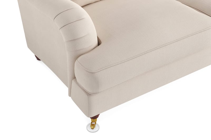 Howard Lyx 2-seters Manchestersofa - Beige - Møbler - Sofaer - Howard sofa