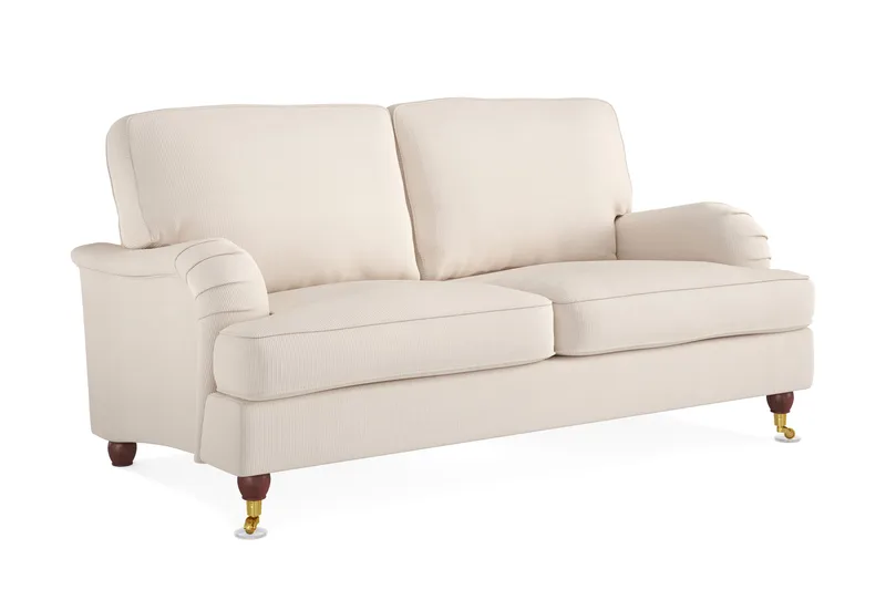Howard Lyx 2-seters Manchestersofa - Beige - Møbler - Sofaer - Howard sofa