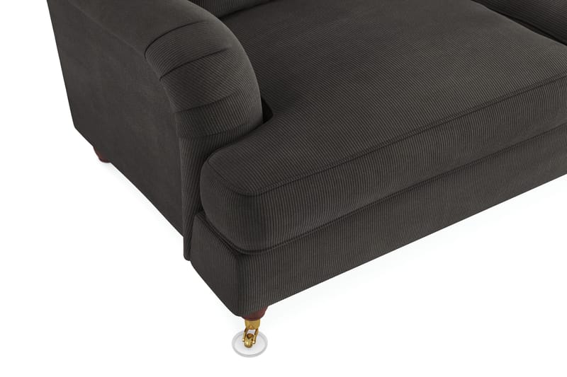 Howard Lyx 2-seters Manchestersofa - Mørk grå - Møbler - Sofaer - Howard sofa