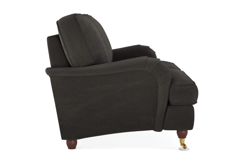 Howard Lyx 2-seters Manchestersofa - Mørk grå - Møbler - Sofaer - Howard sofa