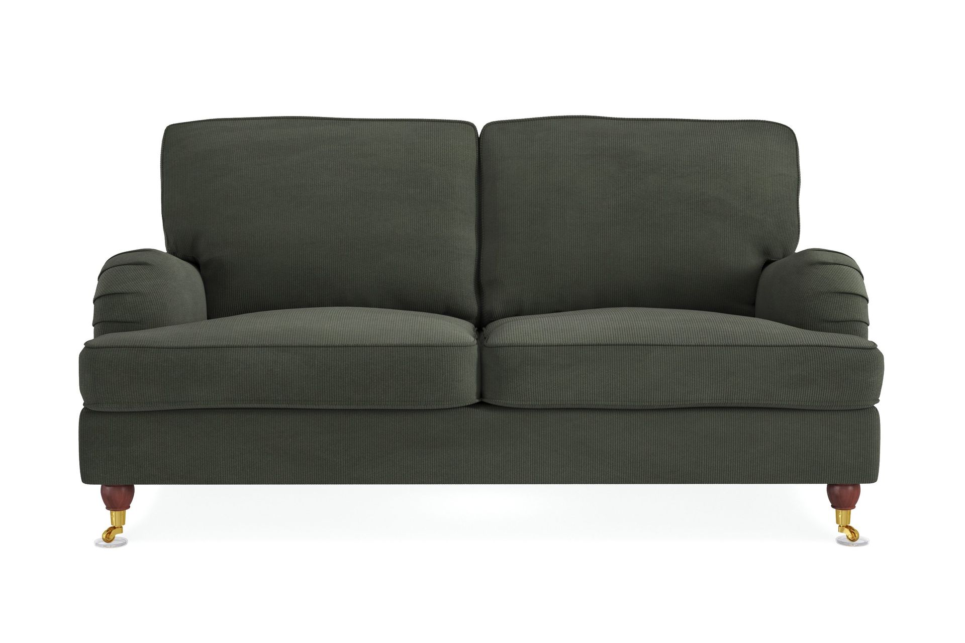 Howard Lyx 2-seters Manchestersofa - Mørk grønn