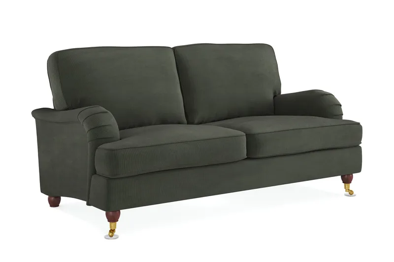 Howard Lyx 2-seters Manchestersofa - Mørk grønn - Møbler - Sofaer - Howard sofa
