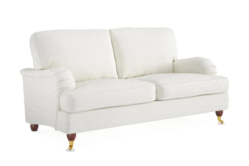 Howard Lyx 2-seters Sofa i Bouclé - Hvit - Møbler - Sofaer - Howard sofa