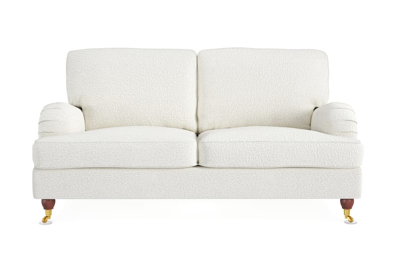 Howard Lyx 2-seters Sofa i Bouclé - Hvit - Møbler - Sofaer - Howard sofa