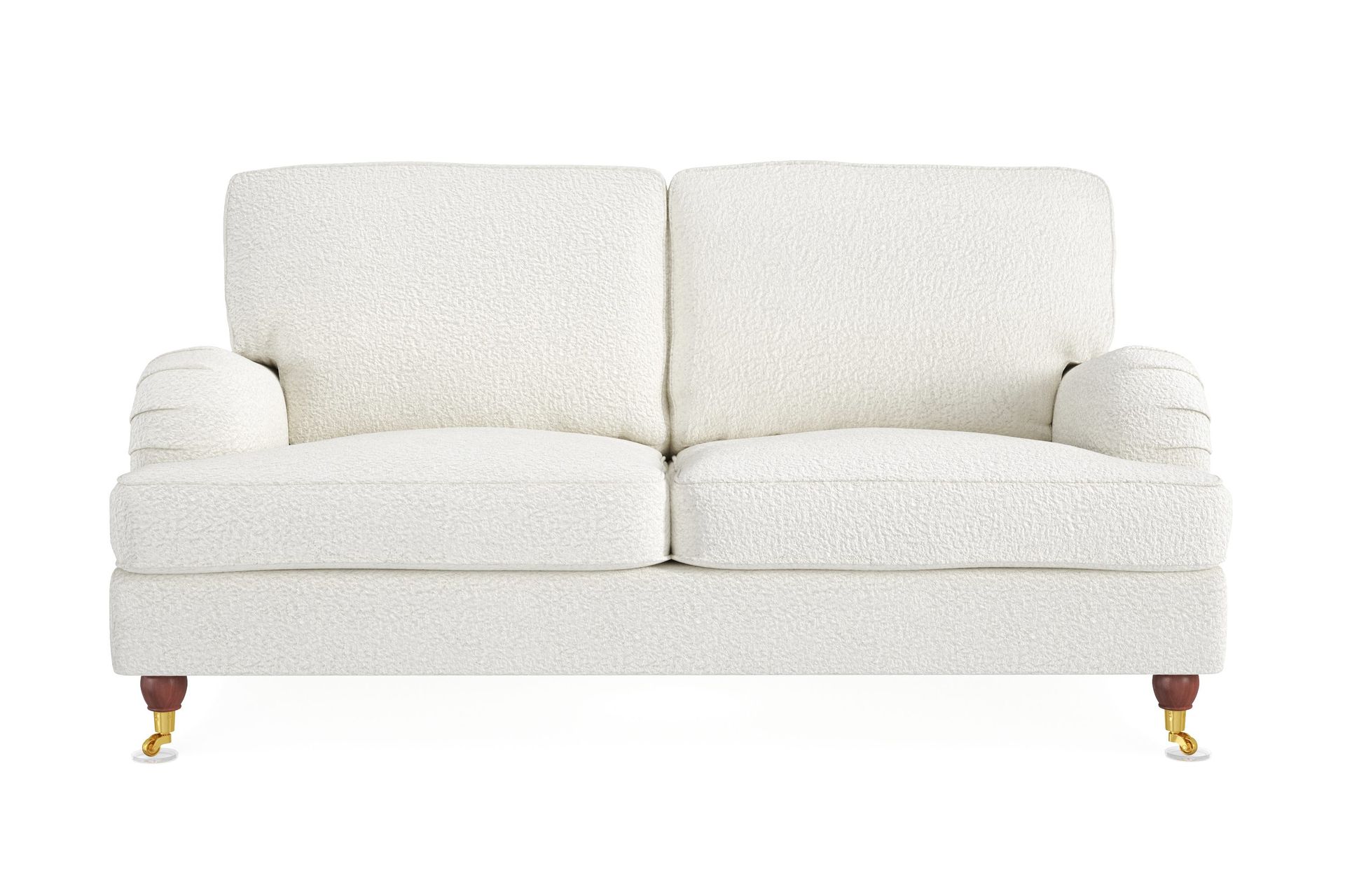 Howard Lyx 2-seters Sofa i Bouclé - Hvit