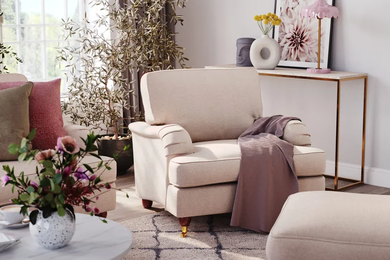Howard Lyx 2-seters Stoffsofa - Beige - Møbler - Sofaer - Howard sofa