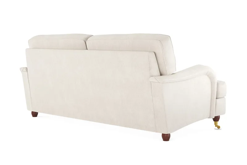 Howard Lyx 3-seters Fløyelssofa - Kremhvit - Møbler - Sofaer - Howard sofa