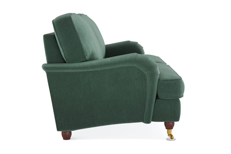 Howard Lyx 3-seters Fløyelssofa - Mørk grønn - Møbler - Sofaer - Howard sofa