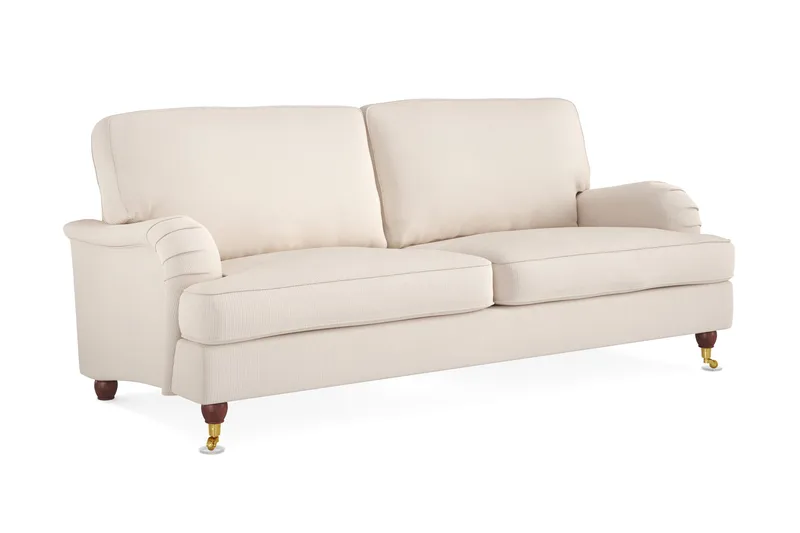 Howard Lyx 3-seters Manchestersofa - Beige - Møbler - Sofaer - Howard sofa