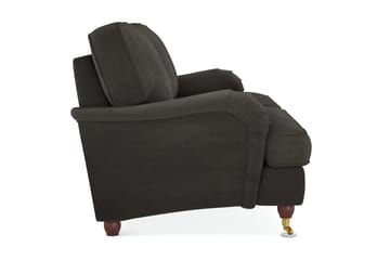 Howard Lyx 3-seters Manchestersofa - Mørk grå - Møbler - Sofaer - Howard sofa
