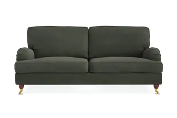 Howard Lyx 3-seters Manchestersofa - Mørk grønn - Møbler - Sofaer - Howard sofa
