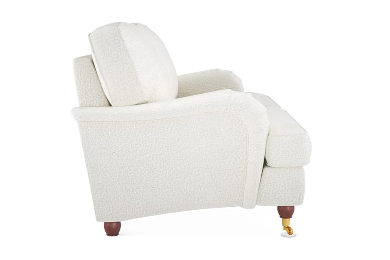 Howard Lyx 3-seters Sofa i Bouclé - Hvit - Møbler - Sofaer - Howard sofa
