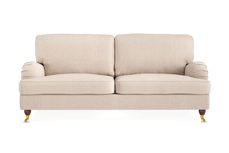 Howard Lyx 3-seters Stoffsofa, Beige