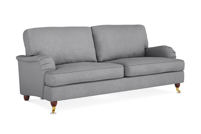 Howard Lyx 3-seters Stoffsofa - Lys grå - Møbler - Sofaer - Howard sofa