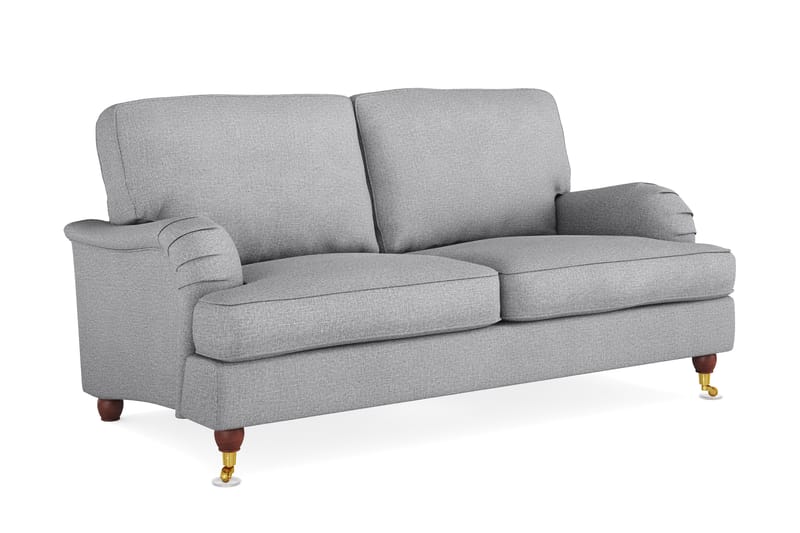 Howard Lyx 3-seters Stoffsofa - Lys grå - Møbler - Sofaer - Howard sofa