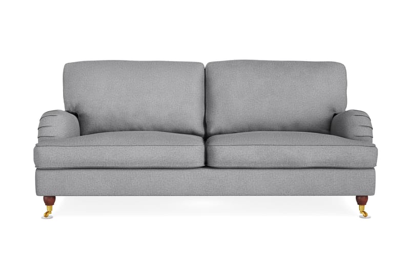 Howard Lyx 3-seters Stoffsofa - Lys grå - Møbler - Sofaer - Howard sofa