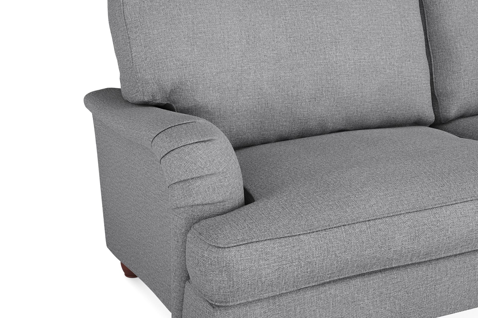 Howard Lyx 3-seters Stoffsofa - Lys grå - Møbler - Sofaer - Howard sofa