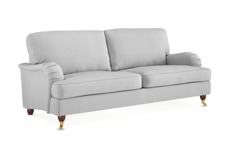 Howard Lyx 3-seters Stoffsofa - Lys grå - Møbler - Sofaer - Howard sofa