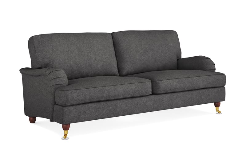 Howard Lyx 3-seters Stoffsofa - Mørk grå - Møbler - Sofaer - Howard sofa